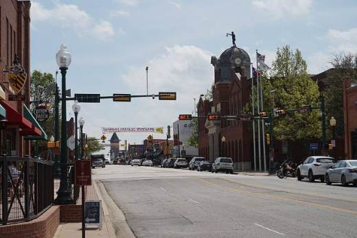 Historic Main Street in Grapevine